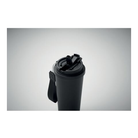 Gobelet double paroi 500ml noir | sans marquage | non disponible | non disponible | non disponible