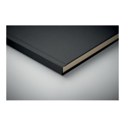 Carnet A5 en PLA noir | sans marquage | non disponible | non disponible