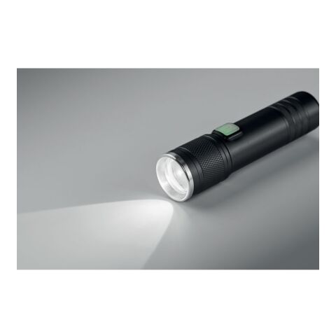 Lampe torche COB rechargeable noir | sans marquage | non disponible | non disponible