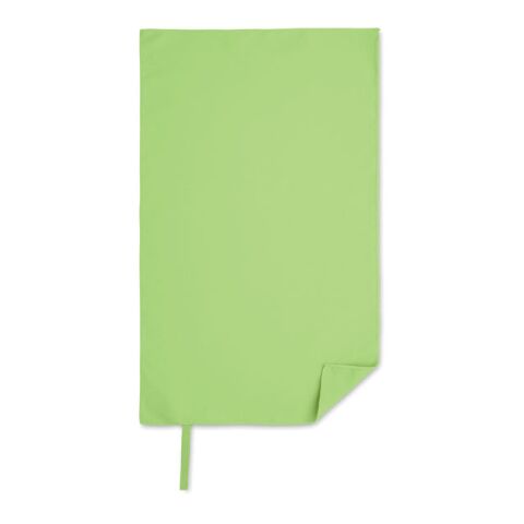 Serviette en microfibre lime