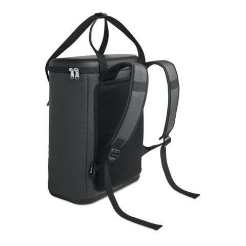 Sac à dos isotherme 600D RPET gris foncé | sans marquage | non disponible | non disponible | non disponible