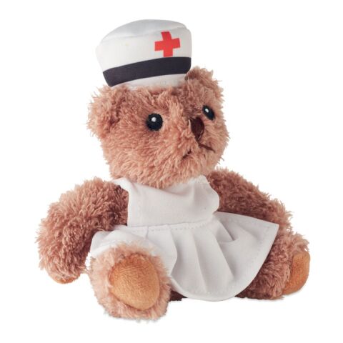Ours en peluche infirmière blanc | sans marquage | non disponible | non disponible | non disponible