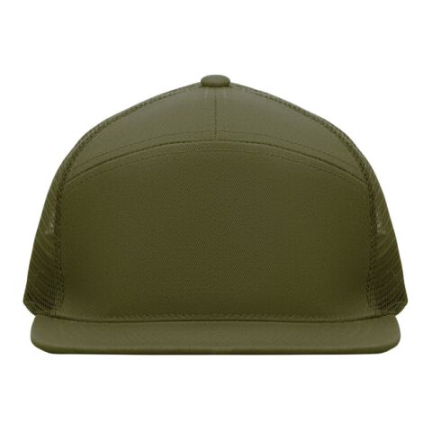 Casquette visière plate 7 pans Vert Armée Vert | sans marquage | non disponible | non disponible | non disponible