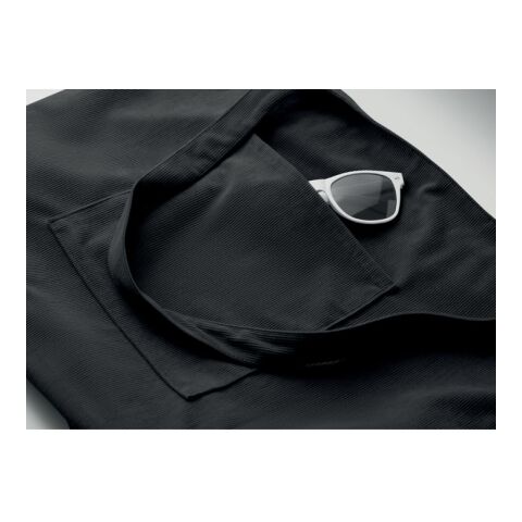 Grand sac shopping en velours noir | sans marquage | non disponible | non disponible | non disponible