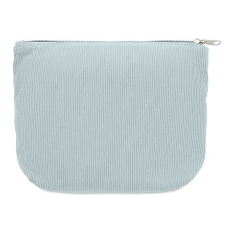 Trousse en velours côtelé bleu ciel | sans marquage | non disponible | non disponible | non disponible