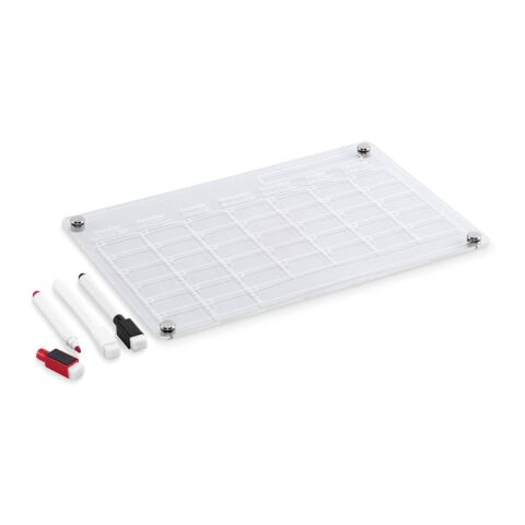 Planificateur magnétique transparent | sans marquage | non disponible | non disponible | non disponible