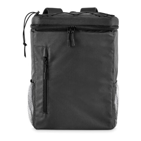 Sac à dos isotherme 600D RPET noir | sans marquage | non disponible | non disponible | non disponible