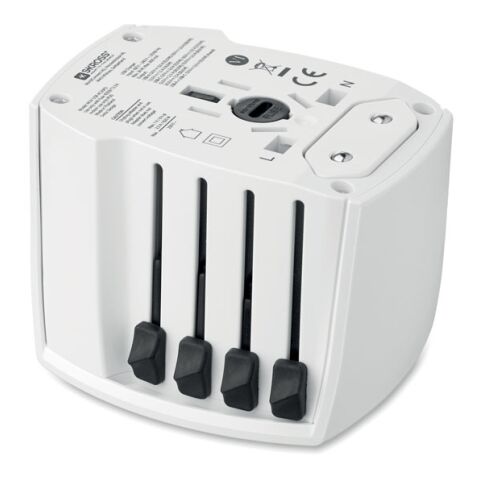 Adaptateur SKROSS® USB 30W PD blanc | sans marquage | non disponible | non disponible | non disponible