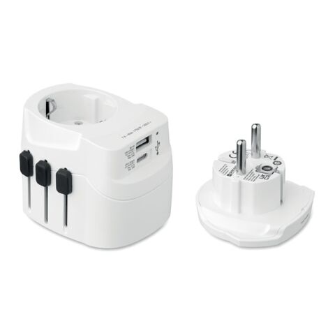 Adaptateur SKROSS® USB 30W PD blanc | sans marquage | non disponible | non disponible | non disponible