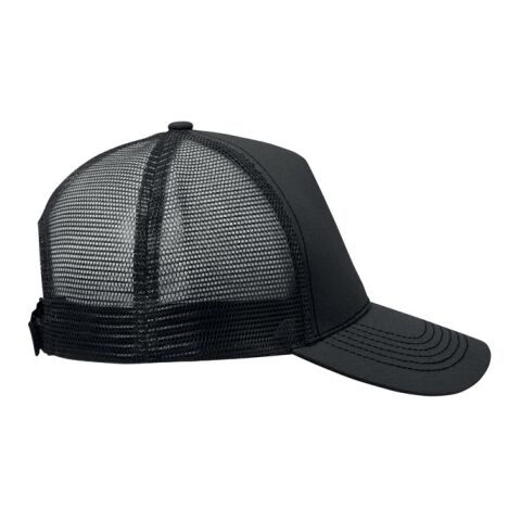 Casquette trucker à 5 panneaux noir | sans marquage | non disponible | non disponible | non disponible