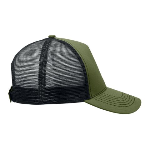 Casquette trucker à 5 panneaux Vert Armée Vert | sans marquage | non disponible | non disponible | non disponible