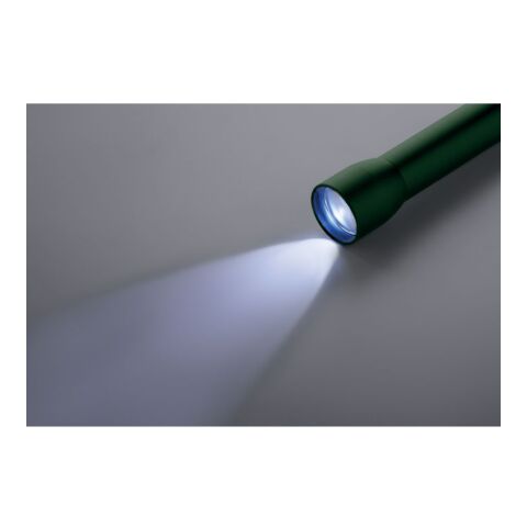 Lampe rechargeable en alu. Vert foncé | sans marquage | non disponible | non disponible