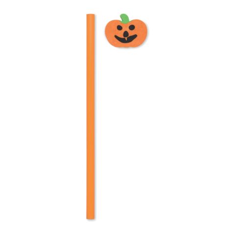 Crayon Halloween avec gomme orange