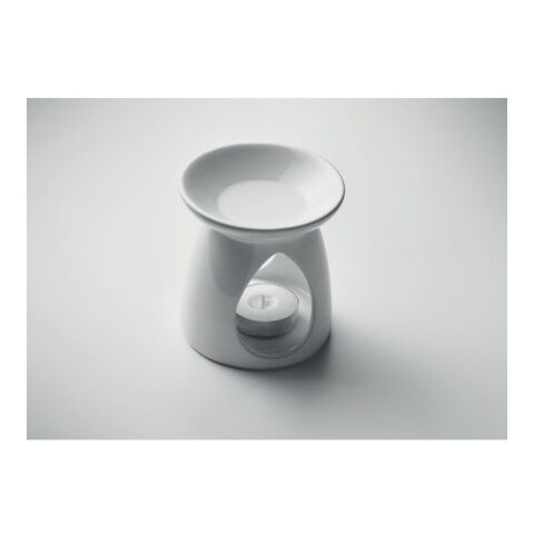Brûleur de parfum vanille blanc