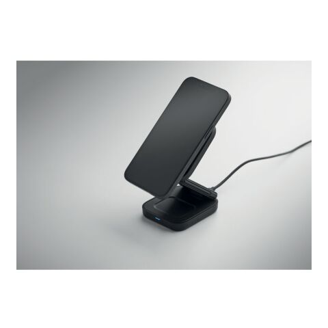 Station de charge pliable 3en1 noir