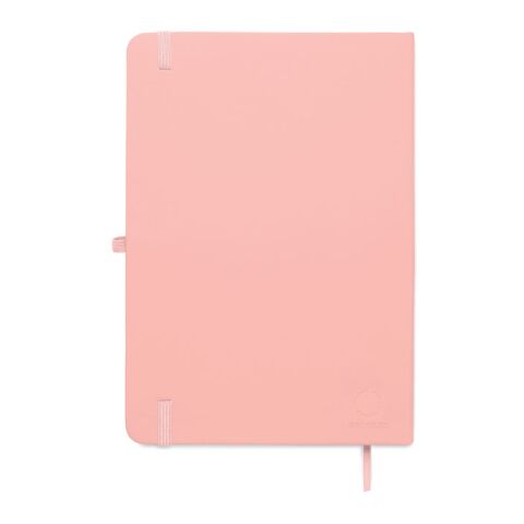 Carnet A5 en PU recyclé rose
