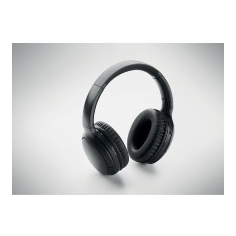 Casque pliable et pochette noir