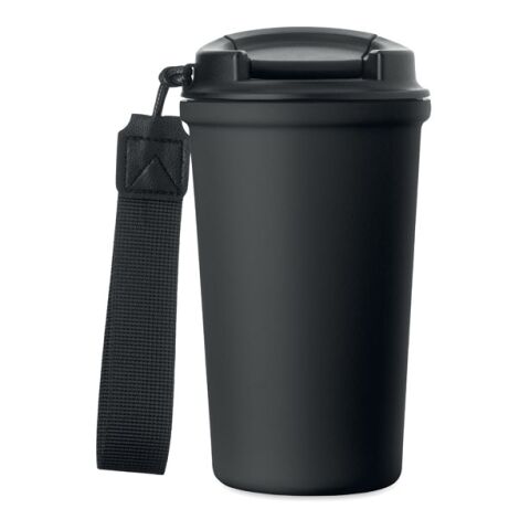 Gobelet en acier recyclé 400ml noir