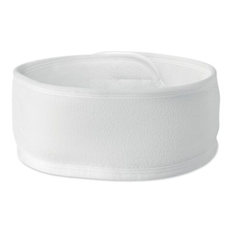 Bandeau réglable en microfibre blanc