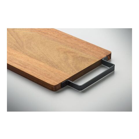 Planche en acacia avec poignée en bois