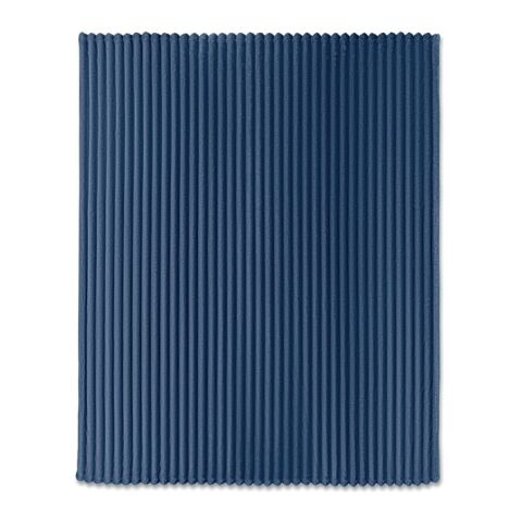 Couverture en polaire RPET bleu