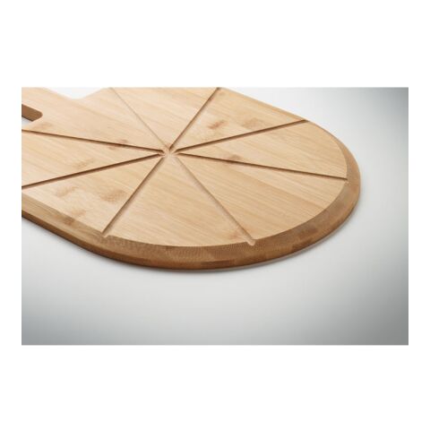 Planche et roulette à pizza bois