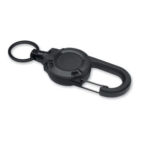 Porte-badge rétractable noir