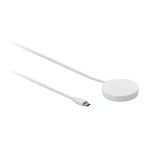 Chargeur magnétique sans fil 25W blanc