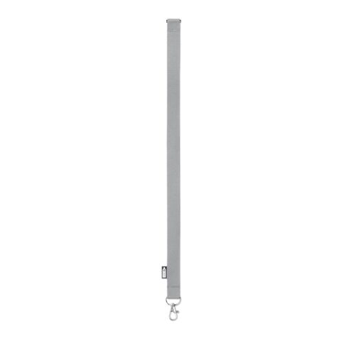 Lanyard en RPET gris | sans marquage | non disponible | non disponible | non disponible