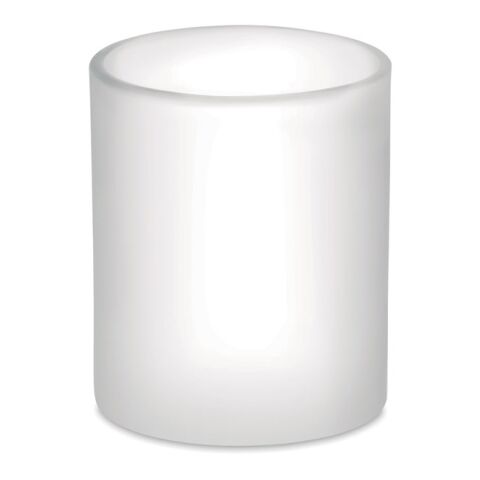 Mug verre pour sublim. 300ml blanc transparent | sans marquage | non disponible | non disponible