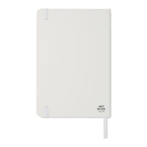 Carnet A5 antibactérien blanc | sans marquage | non disponible | non disponible | non disponible