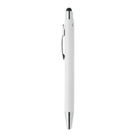 Stylo &amp; stylet antibactérien blanc | sans marquage | non disponible | non disponible