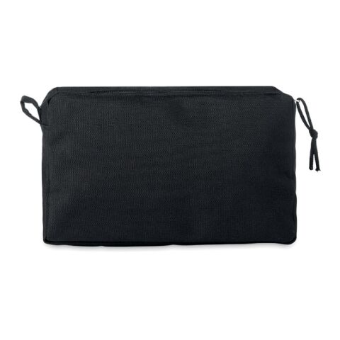 Trousse de toilette en RPET noir | sans marquage | non disponible | non disponible | non disponible