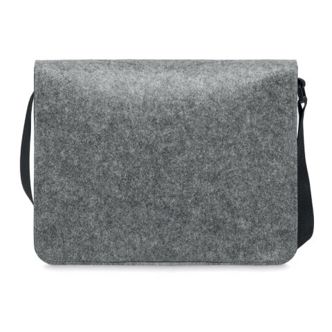Sac messager en feutre RPET gris | sans marquage | non disponible | non disponible | non disponible