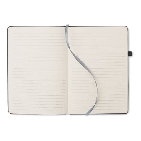 Carnet A5 en PU recyclé noir | sans marquage | non disponible | non disponible