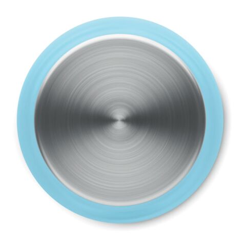 Bouteille en RPET 600ml bleu clair/transparent | sans marquage | non disponible | non disponible