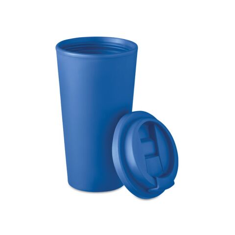 Gobelet double paroi 475 ml bleu | sans marquage | non disponible | non disponible