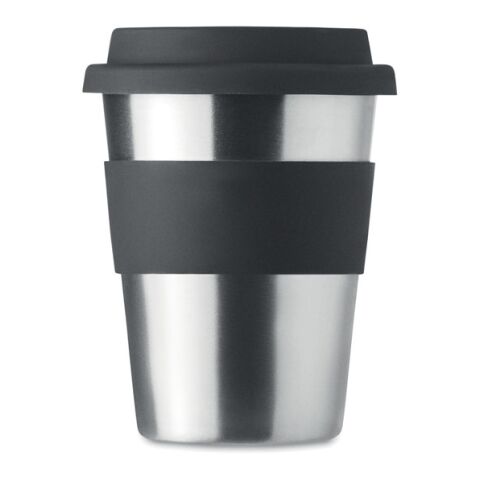 Gobelet en acier inox. 350ml noir | sans marquage | non disponible | non disponible