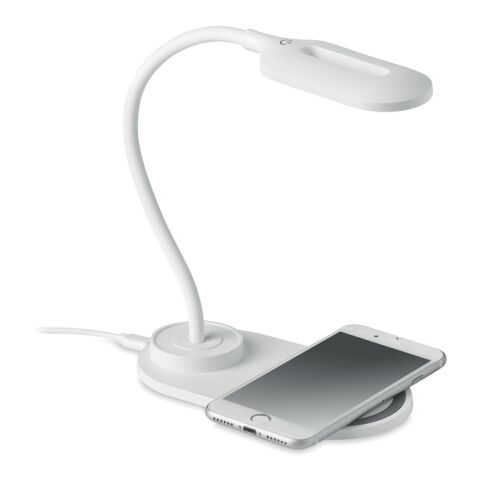 Lampe et chargeur de bureau blanc | sans marquage | non disponible | non disponible | non disponible
