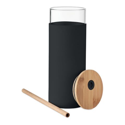 Gobelet en verre 450ml. noir | sans marquage | non disponible | non disponible | non disponible