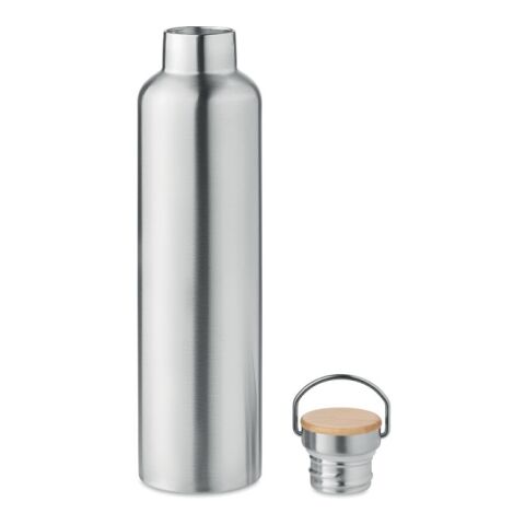 Bouteille double paroi 1L argent mate | sans marquage | non disponible | non disponible | non disponible