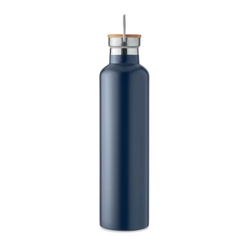 Bouteille double paroi 1L Marine foncé | sans marquage | non disponible | non disponible | non disponible