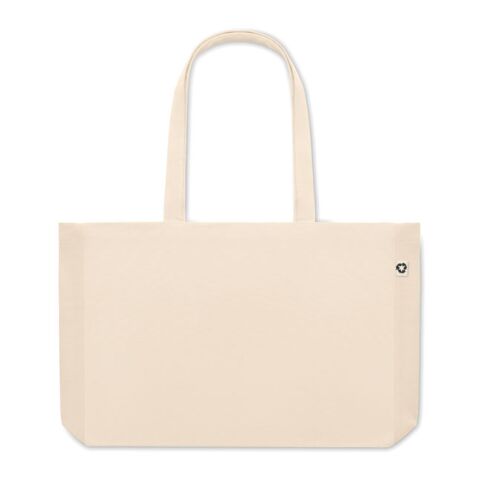 Sac toile recyclée 280 gr/m ² beige | sans marquage | non disponible | non disponible | non disponible