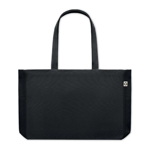 Sac toile recyclée 280 gr/m ² noir | sans marquage | non disponible | non disponible | non disponible