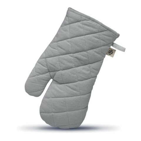 Gant de cuisine en coton organi gris | sans marquage | non disponible | non disponible | non disponible