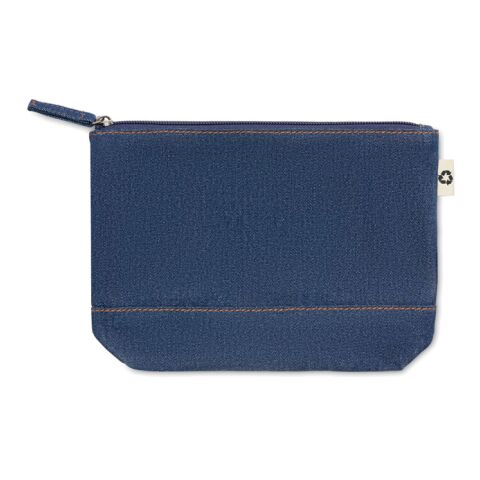 Trousse en denim recyclé bleu | sans marquage | non disponible | non disponible | non disponible