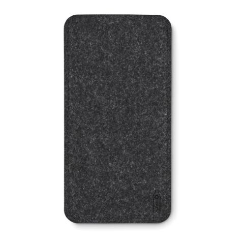 Etui à lunettes en feutre RPET gris foncé | sans marquage | non disponible | non disponible | non disponible