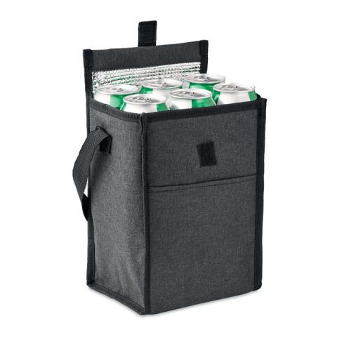 Sac à déjeuner isotherme RPET noir | sans marquage | non disponible | non disponible | non disponible
