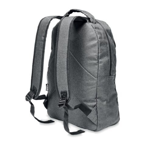Sac à dos 600D RPET 2 tons noir | sans marquage | non disponible | non disponible | non disponible