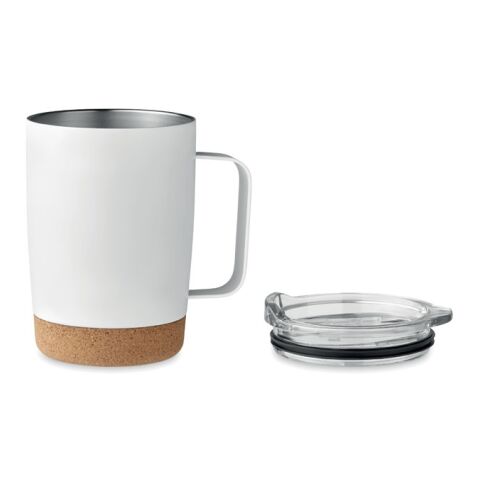 Gobelet double paroi 300ml blanc | sans marquage | non disponible | non disponible